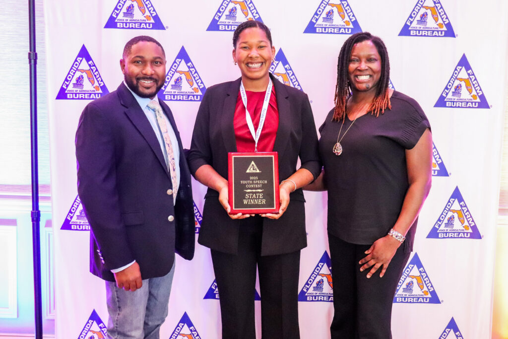 County, District and State Youth Speech Contest Winner, Lake County 4H Member, Nadia Rivera